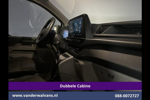 Ford Transit Custom 2.0 TDCI L2H1 Dubbele Cabine Euro6 Airco | 6-Zits | Camera | Navigatie | LED | Apple Carplay | Cruisecontrol Android Auto, Verwarmde voorruit, Stoelverwarming, Parkeersensoren, Bijrijdersbank