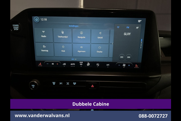 Ford Transit Custom 2.0 TDCI L2H1 Dubbele Cabine Euro6 Airco | 6-Zits | Camera | Navigatie | LED | Apple Carplay | Cruisecontrol Android Auto, Verwarmde voorruit, Stoelverwarming, Parkeersensoren, Bijrijdersbank