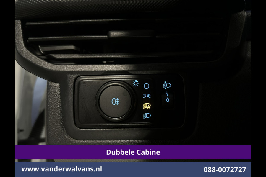 Ford Transit Custom 2.0 TDCI L2H1 Dubbele Cabine Euro6 Airco | 6-Zits | Camera | Navigatie | LED | Apple Carplay | Cruisecontrol Android Auto, Verwarmde voorruit, Stoelverwarming, Parkeersensoren, Bijrijdersbank