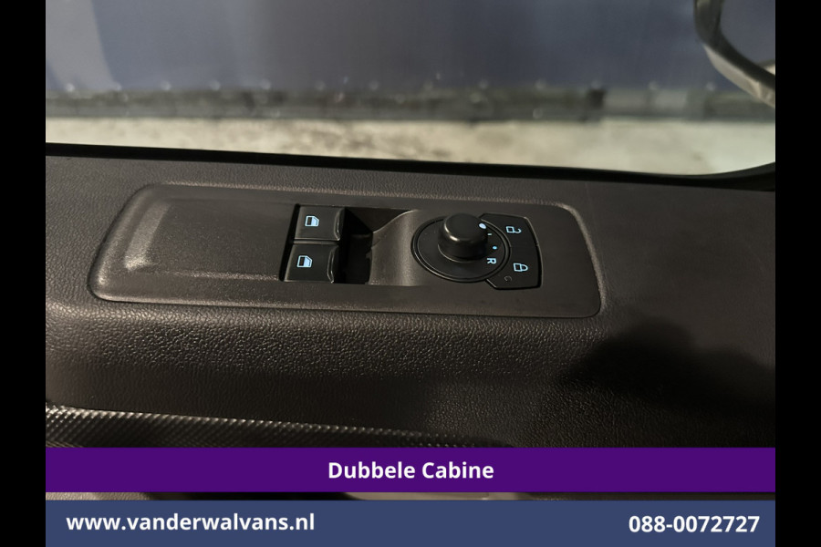 Ford Transit Custom 2.0 TDCI L2H1 Dubbele Cabine Euro6 Airco | 6-Zits | Camera | Navigatie | LED | Apple Carplay | Cruisecontrol Android Auto, Verwarmde voorruit, Stoelverwarming, Parkeersensoren, Bijrijdersbank