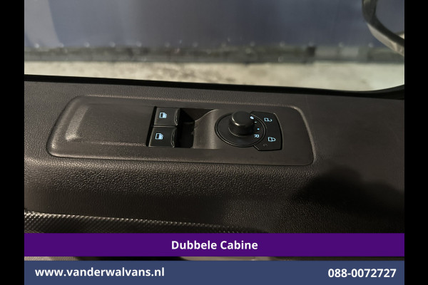 Ford Transit Custom 2.0 TDCI L2H1 Dubbele Cabine Euro6 Airco | 6-Zits | Camera | Navigatie | LED | Apple Carplay | Cruisecontrol Android Auto, Verwarmde voorruit, Stoelverwarming, Parkeersensoren, Bijrijdersbank