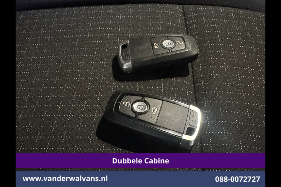 Ford Transit Custom 2.0 TDCI L2H1 Dubbele Cabine Euro6 Airco | 6-Zits | Camera | Navigatie | LED | Apple Carplay | Cruisecontrol Android Auto, Verwarmde voorruit, Stoelverwarming, Parkeersensoren, Bijrijdersbank