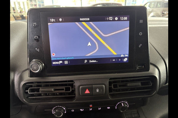 Opel Combo 1.5D L2H1 Airco - Apple carplay - Parkeersensoren - Navigatie - Tussenschot volledig - Zijschuifdeur rechts - Licht metalen velgen 16 inch - Radio - Start/stop systeem - Bluetooth - Cruise control - Elektrische ramen - stuur multifunctioneel - Centrale vergrendeling met afstandsbediening