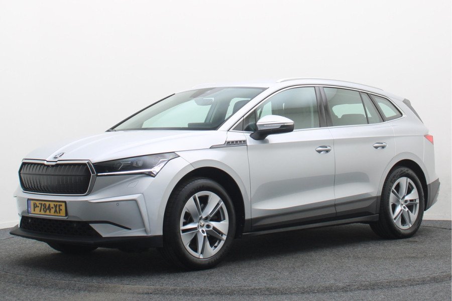 Škoda ENYAQ iV 80 SOH 96,4%, ACC, Dodehoeksensor, Camera, Stuur-/Stoelverwarming, Apple Carplay, PDC