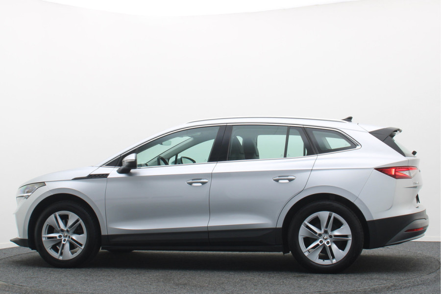 Škoda ENYAQ iV 80 SOH 96,4%, ACC, Dodehoeksensor, Camera, Stuur-/Stoelverwarming, Apple Carplay, PDC