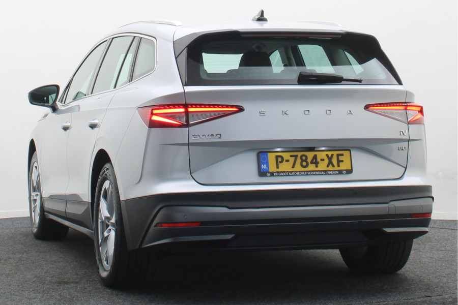 Škoda ENYAQ iV 80 SOH 96,4%, ACC, Dodehoeksensor, Camera, Stuur-/Stoelverwarming, Apple Carplay, PDC