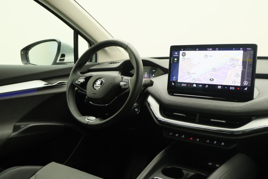 Škoda ENYAQ iV 80 SOH 96,4%, ACC, Dodehoeksensor, Camera, Stuur-/Stoelverwarming, Apple Carplay, PDC