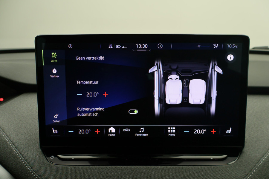 Škoda ENYAQ iV 80 SOH 96,4%, ACC, Dodehoeksensor, Camera, Stuur-/Stoelverwarming, Apple Carplay, PDC