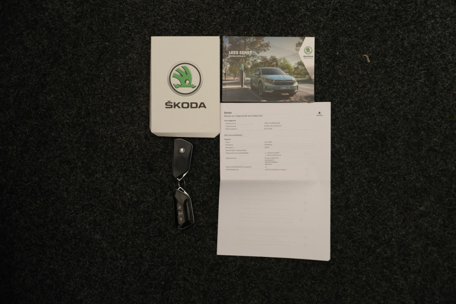 Škoda ENYAQ iV 80 SOH 96,4%, ACC, Dodehoeksensor, Camera, Stuur-/Stoelverwarming, Apple Carplay, PDC