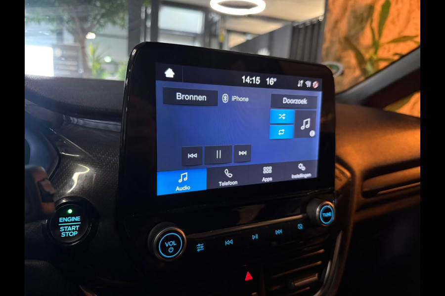 Ford Fiesta 1.0 EcoBoost 140PK ST-Line Garantie|LED|Cruise|Lane|Keyless|Clima|DAB|PDC|Rijklaar