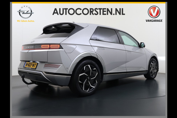 Hyundai IONIQ 5 Lounge 73kWh SOH 96% Leder Trekhaak Adap.Cruise Bose®-Audio Warmtepomp Elek.Stoelen+Memory Head-Up Display 360°Camera Stoel+Stuu Apple Carplay Android Auto Elek.Achterklep Ecc Privacy Glas Lmv 19" DAB Regen-Lichtsensor 1.600KG Trekgewicht 1e Eigenaar Origineel Nederlandse Auto