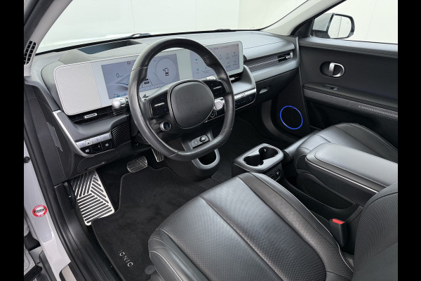 Hyundai IONIQ 5 Lounge 73kWh SOH 96% Leder Trekhaak Adap.Cruise Bose®-Audio Warmtepomp Elek.Stoelen+Memory Head-Up Display 360°Camera Stoel+Stuu Apple Carplay Android Auto Elek.Achterklep Ecc Privacy Glas Lmv 19" DAB Regen-Lichtsensor 1.600KG Trekgewicht 1e Eigenaar Origineel Nederlandse Auto