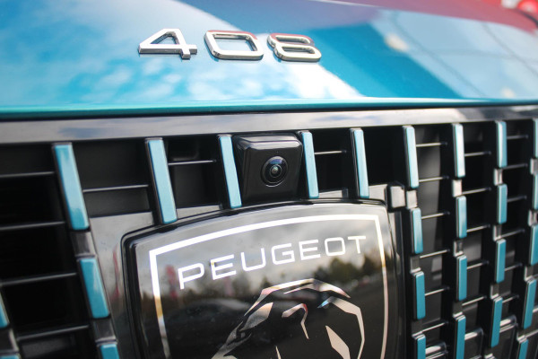 Peugeot e-408 GT AVANTAGE 58 kWh | PANORAMA SCHUIF/KANTEL DAK | WARMTEPOMP | HIFI PACK: (DRAADLOZE TELEFOONLADER, FOCAL PREMIUM HIFI SYSTEEM MET 10 SPEAKERS) | 360 VISION & DRIVE ASSIST PLUS PACK: (360° CAMERA MET 4 HD CAMERA'S, CLEAN CABIN,3D NAVIGATIE SYSTEEM) |  ELEKTRISCH VERSTELBARE VOORSTOELEN MET MASSAGE FUNCTIE EN STOELVERWARMING | BEKLEDING ALCANTARA/KUNSTLEDER | DRAADLOZE APPLE CARPLAY/ANDROID AUTO | 19" LICHTMETALEN VELGEN "GRAPHITE" | LED MATRIX KOPLAMPEN | DONKERE HEMELBEKLEDING | SFEER VERLICHTING | ELEKTRISCH BEDIENBARE ACHTERKLEP | PACK DRIVE PLUS PACK: (PACK SAFETY,