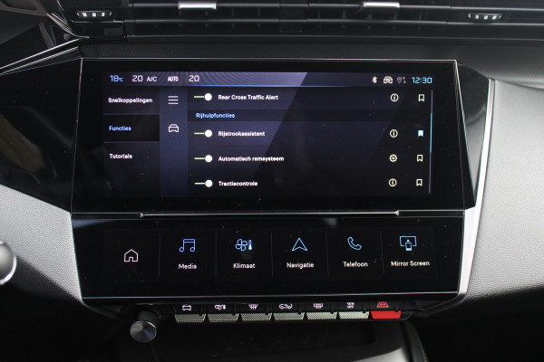 Peugeot e-408 GT AVANTAGE 58 kWh | PANORAMA SCHUIF/KANTEL DAK | WARMTEPOMP | HIFI PACK: (DRAADLOZE TELEFOONLADER, FOCAL PREMIUM HIFI SYSTEEM MET 10 SPEAKERS) | 360 VISION & DRIVE ASSIST PLUS PACK: (360° CAMERA MET 4 HD CAMERA'S, CLEAN CABIN,3D NAVIGATIE SYSTEEM) |  ELEKTRISCH VERSTELBARE VOORSTOELEN MET MASSAGE FUNCTIE EN STOELVERWARMING | BEKLEDING ALCANTARA/KUNSTLEDER | DRAADLOZE APPLE CARPLAY/ANDROID AUTO | 19" LICHTMETALEN VELGEN "GRAPHITE" | LED MATRIX KOPLAMPEN | DONKERE HEMELBEKLEDING | SFEER VERLICHTING | ELEKTRISCH BEDIENBARE ACHTERKLEP | PACK DRIVE PLUS PACK: (PACK SAFETY,
