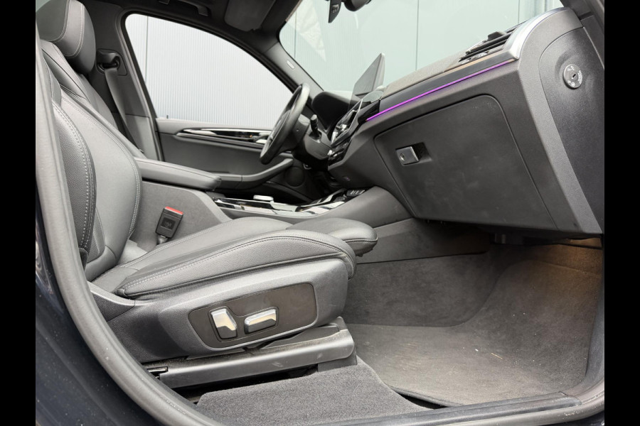 BMW iX3 Executive M Sport 80 kWh 19"/SOH 99,9%/Panoramadak/Leder + memory/Stoelverwarming/Dodehoek/Elektrische klep/Camera/Adaptieve cruise/Apple Carplay & Android Auto