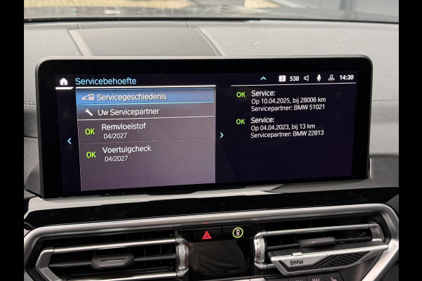 BMW iX3 Executive M Sport 80 kWh 19"/SOH 99,9%/Panoramadak/Leder + memory/Stoelverwarming/Dodehoek/Elektrische klep/Camera/Adaptieve cruise/Apple Carplay & Android Auto