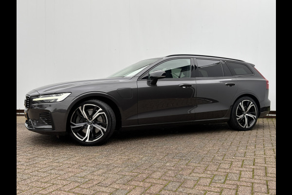 Volvo V60 2.0 T6 PHEV AWD Plus Dark Elek.Trekhaak HK Leer 360° Stoelverw+Ventilatie VOL!