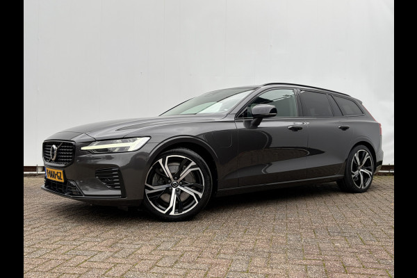 Volvo V60 2.0 T6 PHEV AWD Plus Dark Elek.Trekhaak HK Leer 360° Stoelverw+Ventilatie VOL!