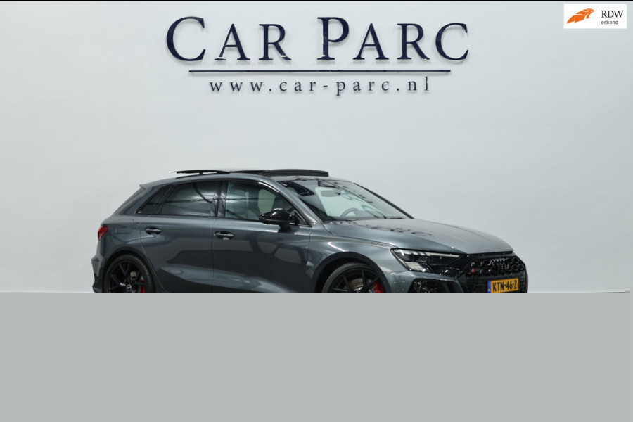 Audi RS3 Sportback 2.5 TFSI quattro 400+PK MATRIX-LED/VIRTUAL/B&O/SFEER/LEDER+S.VERWARMING/19"LMV/CAM/PDC/ACC/12 MND GARANTIE!!
