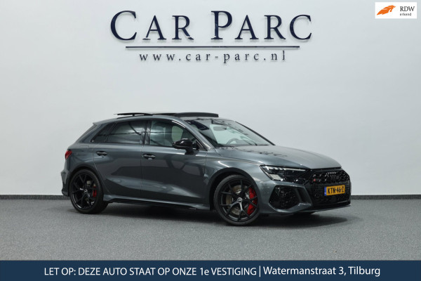 Audi RS3 Sportback 2.5 TFSI quattro 400+PK MATRIX-LED/VIRTUAL/B&O/SFEER/LEDER+S.VERWARMING/19"LMV/CAM/PDC/ACC/12 MND GARANTIE!!