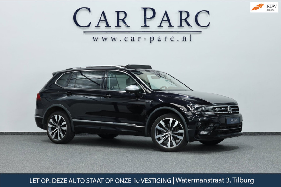 Volkswagen Tiguan Allspace 2.0 TSI 4Motion 190+PK R-LINE LED/VIRTUAL/PANO/LEER+S.VERWARMING+MEMORY/20" LMV/CAM/ACC/12 MND GARANTIE