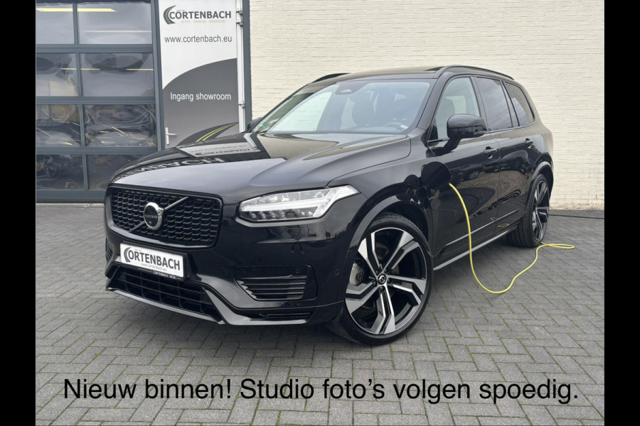 Volvo XC90 2.0 T8 Recharge AWD Ultimate Dark Long Range | Luchtvering | Zwenkbare trekhaak | Panoramadak | Stoelverkoeling | 22'' Wielen |
