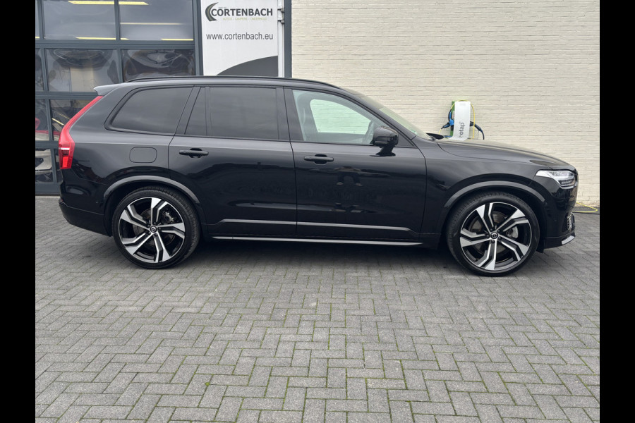 Volvo XC90 2.0 T8 Recharge AWD Ultimate Dark Long Range | Luchtvering | Zwenkbare trekhaak | Panoramadak | Stoelverkoeling | 22'' Wielen |