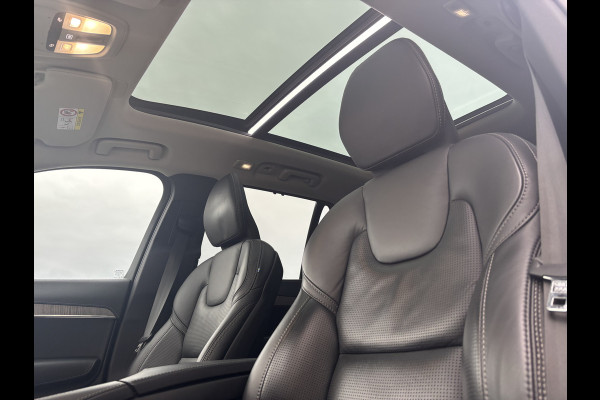 Volvo XC90 2.0 T8 Recharge AWD Ultimate Dark Long Range | Luchtvering | Zwenkbare trekhaak | Panoramadak | Stoelverkoeling | 22'' Wielen |