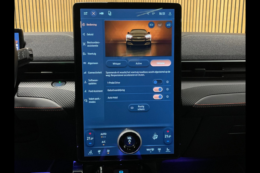 Ford Mustang Mach-E AWD 75 kWh|92% SOH|FULL OPTION|PANO|LEDER|MEMORY|B&O|ACC|360+V+A-CAMERA|CARPLAY|STOEL+STUURVERW|NL|IN BTW|NAP|