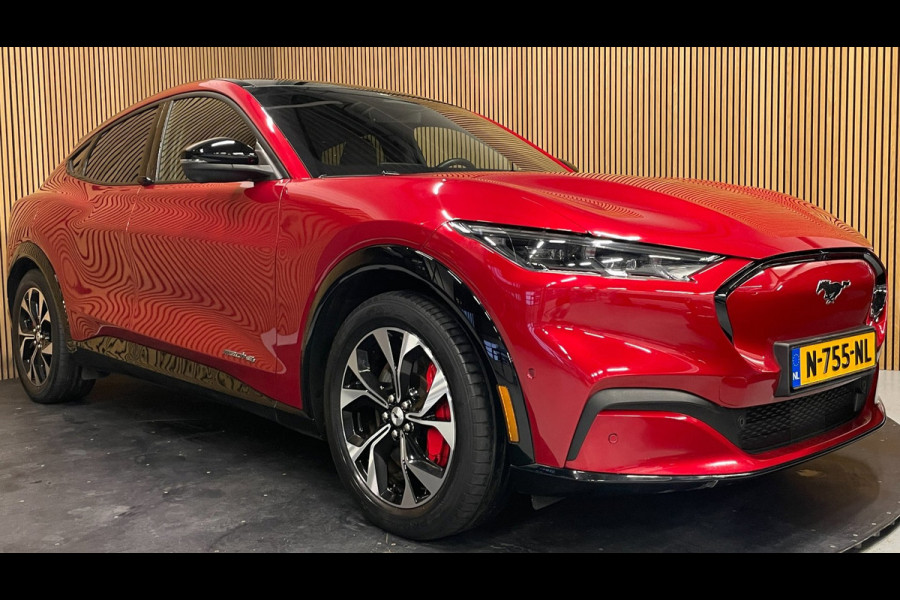 Ford Mustang Mach-E AWD 75 kWh|92% SOH|FULL OPTION|PANO|LEDER|MEMORY|B&O|ACC|360+V+A-CAMERA|CARPLAY|STOEL+STUURVERW|NL|IN BTW|NAP|