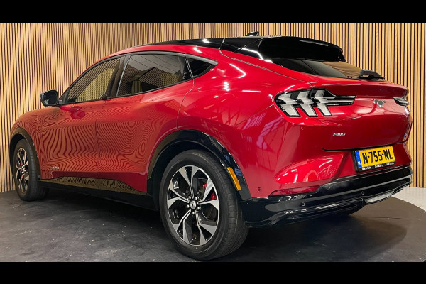 Ford Mustang Mach-E AWD 75 kWh|92% SOH|FULL OPTION|PANO|LEDER|MEMORY|B&O|ACC|360+V+A-CAMERA|CARPLAY|STOEL+STUURVERW|NL|IN BTW|NAP|