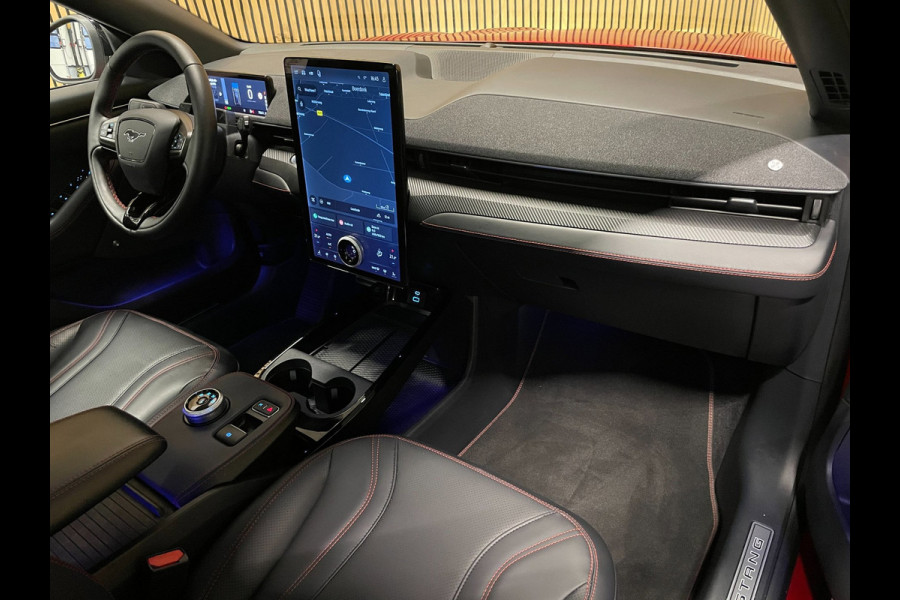 Ford Mustang Mach-E AWD 75 kWh|92% SOH|FULL OPTION|PANO|LEDER|MEMORY|B&O|ACC|360+V+A-CAMERA|CARPLAY|STOEL+STUURVERW|NL|IN BTW|NAP|