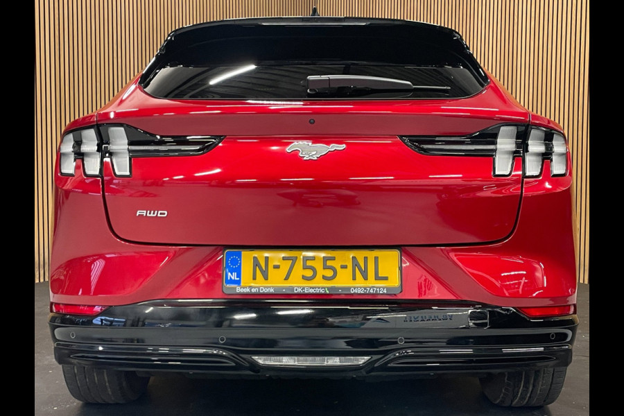 Ford Mustang Mach-E AWD 75 kWh|92% SOH|FULL OPTION|PANO|LEDER|MEMORY|B&O|ACC|360+V+A-CAMERA|CARPLAY|STOEL+STUURVERW|NL|IN BTW|NAP|