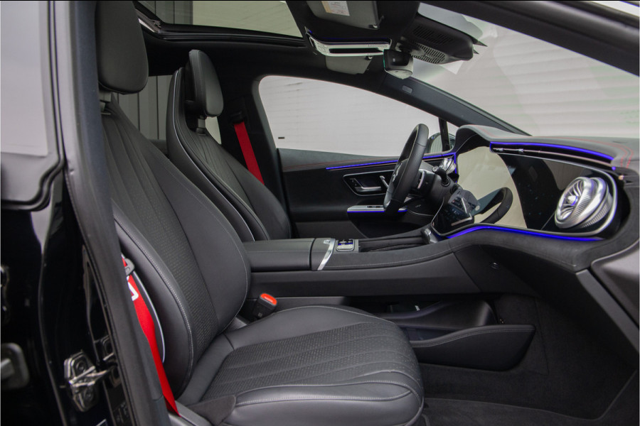 Mercedes-Benz EQE 350+ AMG Premium +. Hyperscreen, Pano, Achterasbesturing, Distronic, Leder