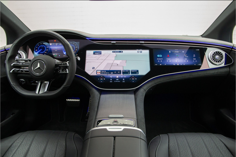 Mercedes-Benz EQE 350+ AMG Premium +. Hyperscreen, Pano, Achterasbesturing, Distronic, Leder