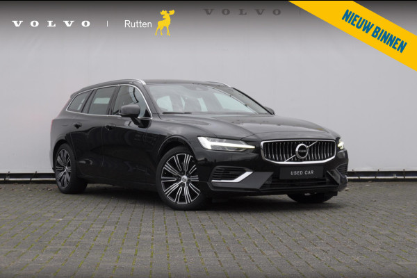 Volvo V60 T6 340PK Automaat Recharge AWD Inscription / Trekhaak / BLIS / Cruise control / Stoel en stuurwielverwarming / Parkeersensoren met camera / Elektrische achterklep / Keyless entry