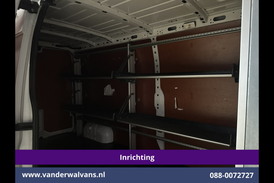 Opel Movano 2.3 Turbo 150pk L3H2 *Post NL inrichting* Airco | Camera | Cruisecontrol schappen, sidebars, 270 graden achterdeuren