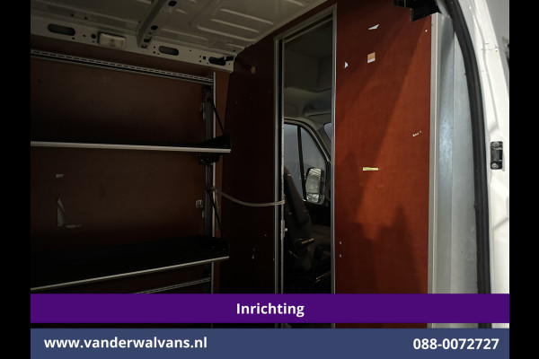 Opel Movano 2.3 Turbo 150pk L3H2 *Post NL inrichting* Airco | Camera | Cruisecontrol schappen, sidebars, 270 graden achterdeuren