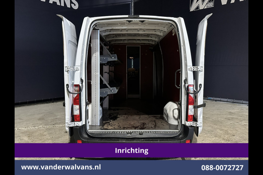 Opel Movano 2.3 Turbo 150pk L3H2 *Post NL inrichting* Airco | Camera | Cruisecontrol schappen, sidebars, 270 graden achterdeuren