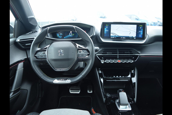 Peugeot e-208 EV GT Pack 50 kWh | ADAPTIVE CRUISE CONTROL | STOELVERWARMING | PANORAMADAK | PARKEERSENSOREN MET CAMERA