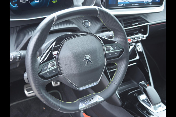 Peugeot e-208 EV GT Pack 50 kWh | ADAPTIVE CRUISE CONTROL | STOELVERWARMING | PANORAMADAK | PARKEERSENSOREN MET CAMERA