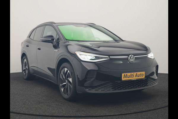 Volkswagen ID.4 Pro 77 kWh 204pk Dealer O.H | Trekhaak Af Fabriek | Adaptive Cruise | 360 Camera | Sportstoelen & Stuur Verwarmd | Sfeerverlichting | Apple Carplay | Blis | IQ Light | Virtual | Navigatie | DAB | 19"L.M |