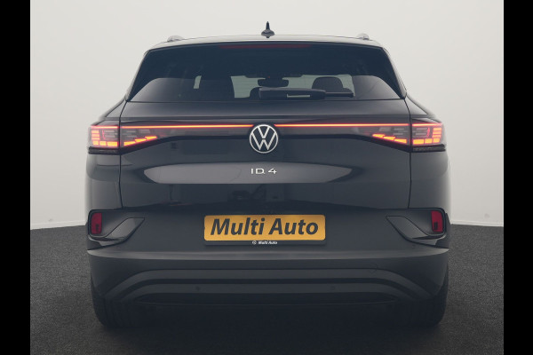 Volkswagen ID.4 Pro 77 kWh 204pk Dealer O.H | Trekhaak Af Fabriek | Adaptive Cruise | 360 Camera | Sportstoelen & Stuur Verwarmd | Sfeerverlichting | Apple Carplay | Blis | IQ Light | Virtual | Navigatie | DAB | 19"L.M |