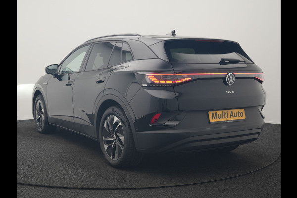 Volkswagen ID.4 Pro 77 kWh 204pk Dealer O.H | Trekhaak Af Fabriek | Adaptive Cruise | 360 Camera | Sportstoelen & Stuur Verwarmd | Sfeerverlichting | Apple Carplay | Blis | IQ Light | Virtual | Navigatie | DAB | 19"L.M |