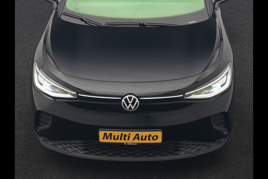 Volkswagen ID.4 Pro 77 kWh 204pk Dealer O.H | Trekhaak Af Fabriek | Adaptive Cruise | 360 Camera | Sportstoelen & Stuur Verwarmd | Sfeerverlichting | Apple Carplay | Blis | IQ Light | Virtual | Navigatie | DAB | 19"L.M |
