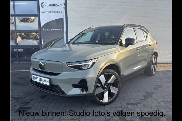 Volvo XC40 Recharge Twin Plus 82 kWh | Zwenkbare trekhaak | Adaptieve cruise | Blis | Sage Green Metallic |