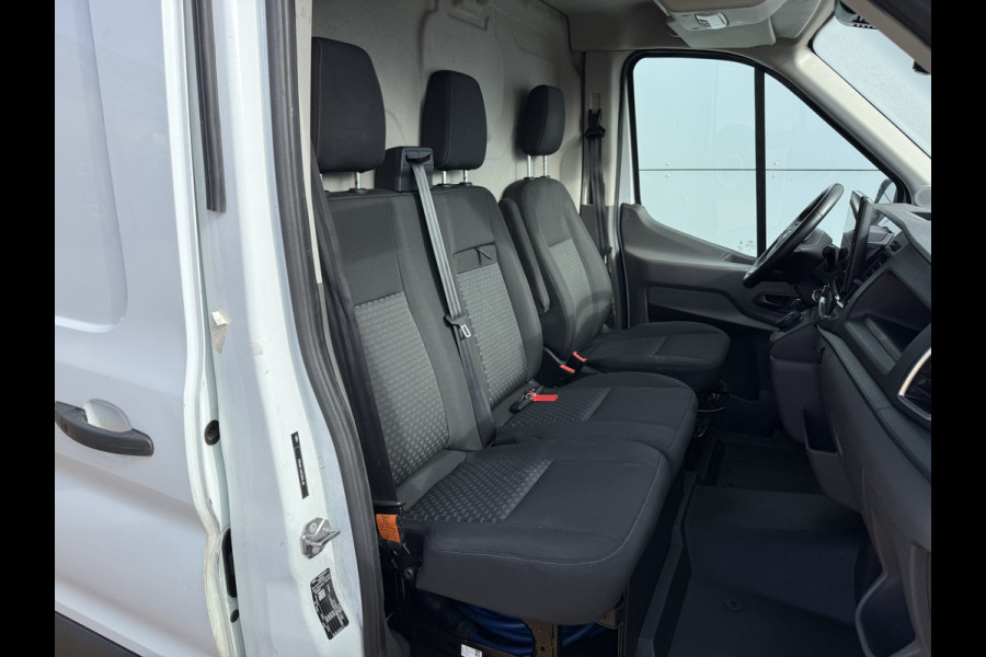 Ford E-Transit 68kWh 184PK L4H3 316km WLTP 94,7% (SOH) BEV Snelladen Carplay Climate control Parkeersensoren v+a Stoelverwarming