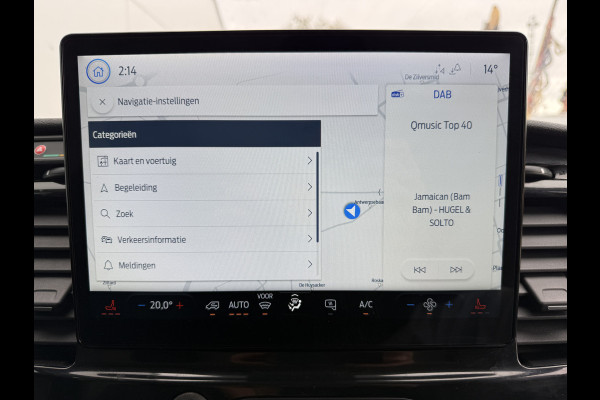 Ford E-Transit 68kWh 184PK L3H3 317km WLTP 96,8% (SOH) BEV Snelladen Cruise control Climate control Carplay Parkeersensoren