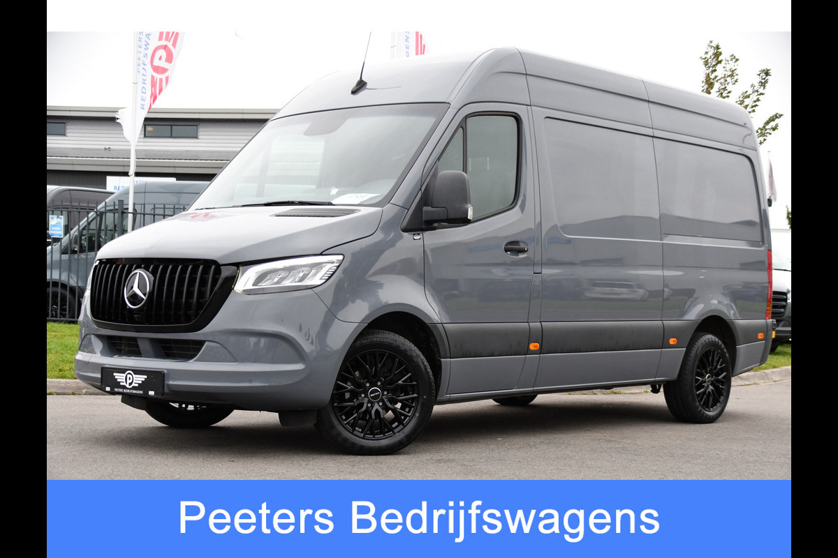 Mercedes-Benz Sprinter 319 1.9 CDI L2H2 PB Edition 360 Camera, Cruise, Carplay, 10,5'' Mbux, LED, Automaat, 190pk, Standkachel, Stoelverwarming, Uniek!