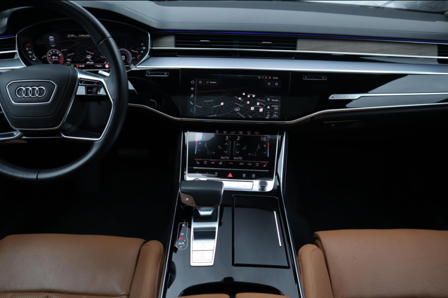 Audi A8 55 TFSI Quattro Pro Line Plus | Panorama | Luxe Leder | Adaptieve cruise | Bang & Olufsen | Lane Assist | Stoelverkoeling